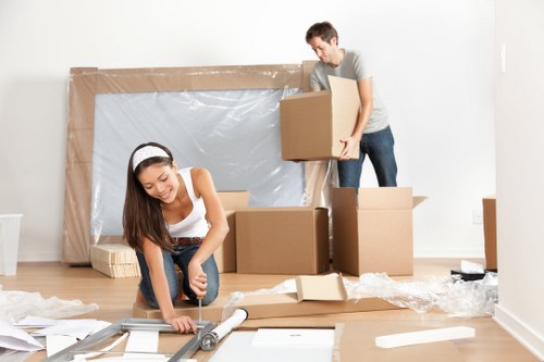 Urgent same day removals team handling a Bayswater flat move