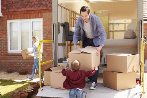 Careful furniture packing and loading for a Bayswater relocation
