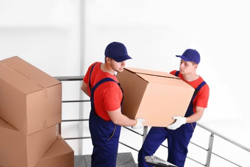 Commercial moving team planning a business relocation in Bayswater