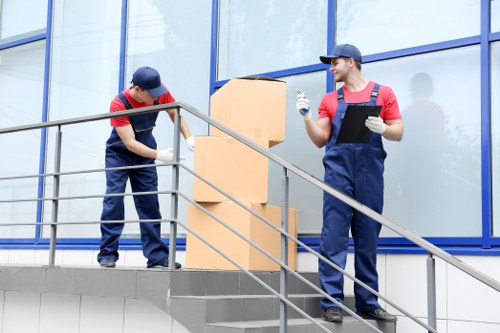 Local removals crew working around Bayswater access and parking challenges