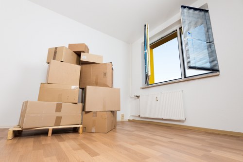 Man with a van helping with a residential move in Bayswater