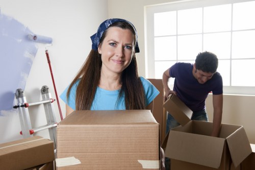 Professional movers assisting with an apartment move in Bayswater