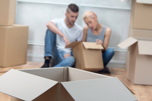 Local relocation specialists preparing furniture for transport in Bayswater