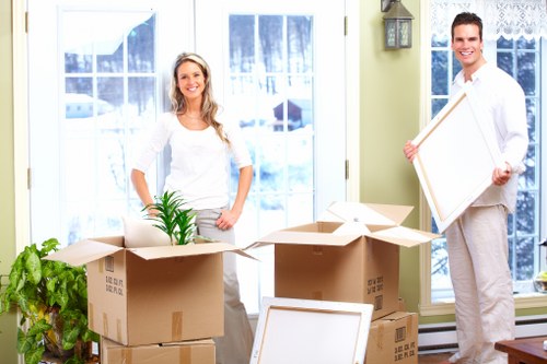 Careful loading of furniture for a same day removals job in Bayswater