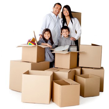 Packing and transport preparation for a house move